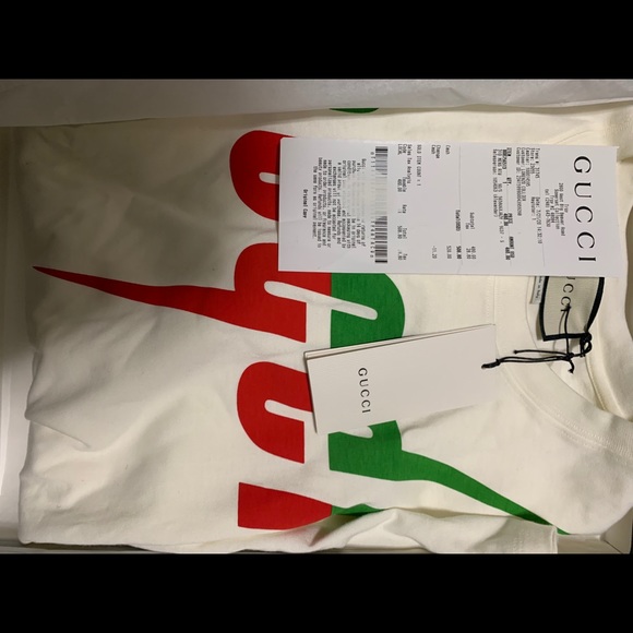 Gucci shoes and Gucci shirt brad new receipts - Picture 1 of 10